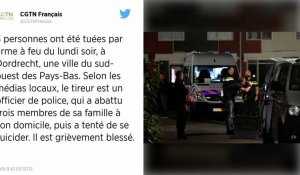 Pays-Bas : Un policier tue son épouse et ses deux jeunes filles à Dordrecht