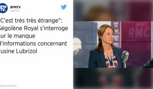 Incendie de Lubrizol : "C'est très très étrange", estime Ségolène Royal 