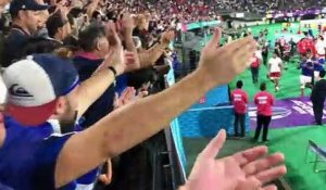 Mondial de rugby  : les supporters saluent la qualification des Bleus