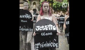 «Stop féminicides»: Une centaine de Femen manifestent au cimetière du Montparnasse