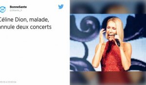 Céline Dion, malade, annule plusieurs concerts à Montréal