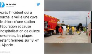 Ajaccio : Après l'incident sur une cuve de chlore, les plages restent fermées