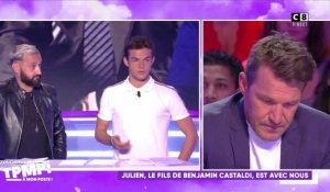 TPMP : Julien, le fils de Benjamin Castaldi fait une déclaration d'amour à son père 18/09/2019