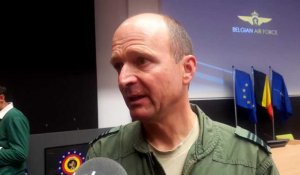 Général Major Frederik Vansina : crash de 2 avions F16 dans le Morbihan : Les deux pilotes se sentent bien et sont à l'hôpital pour quelques examens 