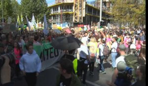 Manifestation pour le climat: 15.000 personnes dans les rues de Bruxelles ce 20 septembre 2019