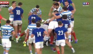 Rugby : La France bat l'Argentine, une bagarre générale éclate (Vidéo)