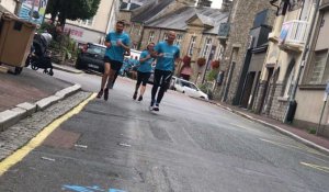 Dons d'organes: les photos et la vidéo de la course à Coutances