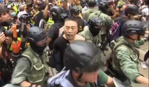 Hong Kong : le week end le plus violent