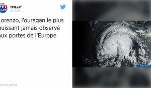 Météo : L'ouragan Lorenzo va-t-il toucher les côtes françaises à la fin de la semaine ?