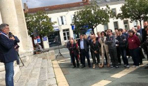 Vendée. L'hommage à Jacques Chirac à La Roche-sur-Yon