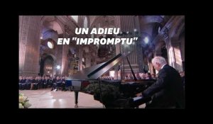 Daniel Barenboim joue un &quot;Impromptu&quot; de Schubert à la messe pour Jacques Chirac
