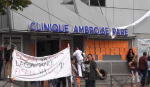 Grève illimitée à la clinique Ambroise Paré