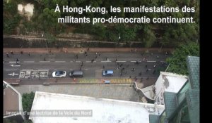 Hong-Kong : les manifestations continuent en parallèle du 70e anniversaire du régime Chinois