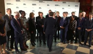 Fonds mondial contre le sida: Macron accueille Bono et Bill Gates (2)