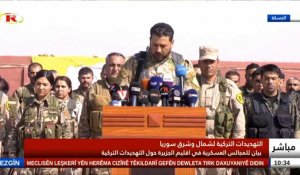 Les Kurdes syriens prêts à se "défendre jusqu'au dernier souffle"