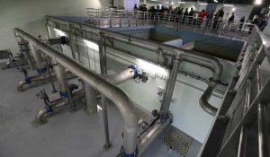 Locquignol: inauguration de l'usine de l'eau
