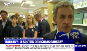Nicolas Sarkozy apporte son soutien à Patrick Balkany