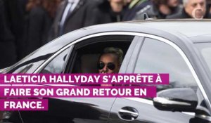 EXCLU CLOSER. Laeticia Hallyday de retour en France le 17 septembre