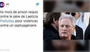 St-Martin: 10 mois de prison ferme requis contre le père de Laeticia Hallyday pour violences