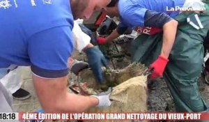 4ème édition de l'opération nettoyage du Vieux-Port