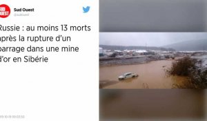 Russie. Au moins 13 morts après la rupture d'un barrage dans une mine d'or en Sibérie