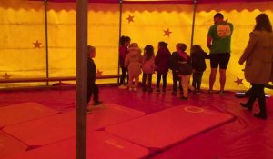 Le cirque à l'école communale de Bernissart