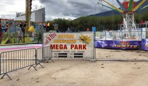 Méga Park s'est installé sur l'Esplanade du lac à Aix-les-Bains