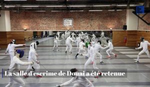 Jo 2024 : la salle d'escrime de Douai retenue comme centre de préparation