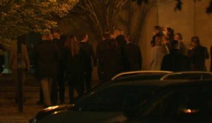 Macron arrive au collège de l'enseignant décapité à Conflans-Sainte-Honorine