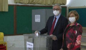 Election à Chypre-Nord: Mustafa Akinci vote à la présidentielle