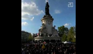Attentat à Conflans : Des dizaines de milliers de personnes réunies en hommage à Samuel Paty 