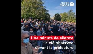 La-Roche-sur-Yon. 1 200 participants au rassemblement hommage à Samuel Paty