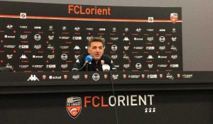 Christophe Pelissier, entraîneur du FC Lorient 