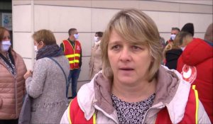 Grève au centre hospitalier de Calais