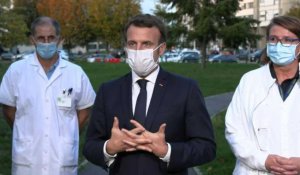 "Accélération des augmentations en décembre" pour les soignants (Macron)