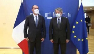 Bruxelles: Jean Castex rencontre le commissaire européen au Marché intérieur