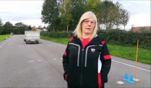 Patricia condamnée à fermer sa piste d'apprentissage moto à Acquin-Westbécourt