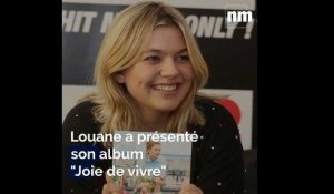 La chanteuse Louane s'invite chez une fan niçoise pour lui présenter son nouvel album