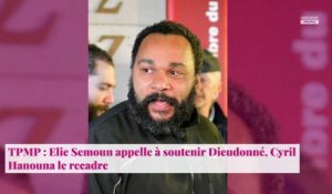 TPMP : Elie Semoun appelle à soutenir Dieudonné, Cyril Hanouna le recadre
