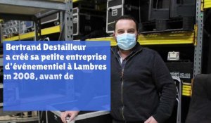 Bertrand Destailleur, gérant de la société DFTB Prod à Lambres