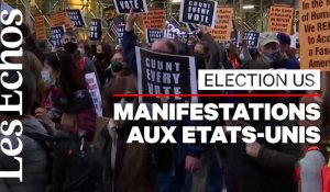 « Comptez tous les votes » : manifestations à New York et en Pennsylvanie