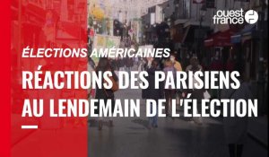 Élections américaines. Réactions des Parisiens au lendemain de l’élection