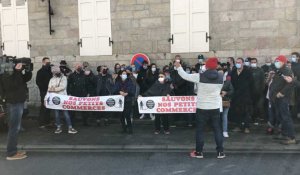 Quimper. En colère, ces commerçant demandent à pouvoir rouvrir 