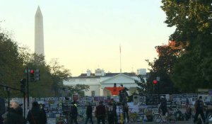 USA: Washington se réveille au lendemain d'une présidentielle à l'issue encore incertaine