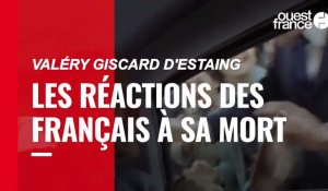 Décès de Valéry Giscard d'Estaing. Les réactions des Français à sa mort