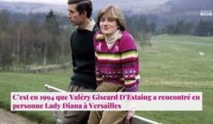 Valéry Giscard D'Estaing et Lady Diana anciens amants ? Retour sur la rumeur
