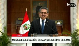 Le Pérou à nouveau sans président après la démission de Manuel Merino