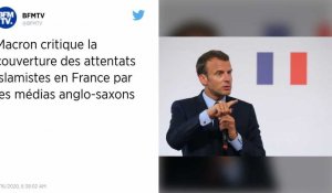 Emmanuel Macron accuse des médias anglo-saxons de "légitimer" la violence