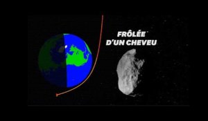 Un astéroïde inconnu a frôlé (vraiment frôlé) la Terre