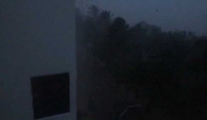 UGC: Pluies et vents violents avant l'arrivée de l'ouragan Iota sur une île colombienne
